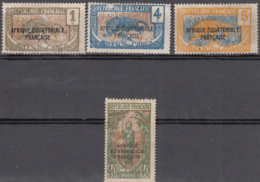 Congo 72 + 74 + 75 + 82 * - Unused Stamps