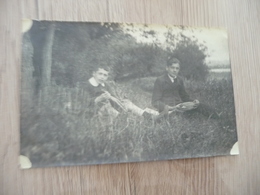 Carte Photo Les Bords De La Saône Enfants - A Identifier