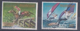 Rwanda JO De Los Angeles De 1984 MI Tp N° 1275/76  MNH ** Année 1984 - Sommer 1984: Los Angeles