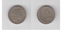 PEROU -UN MIL NOVECENTIO VEINTITRES - 5 CENTAVOS - Peru