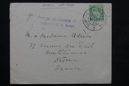 IRLANDE - Enveloppe De Carraig Dubh  Pour La France En 1939 Avec Contrôle Postal Irlandais - L 23678 - Lettres & Documents