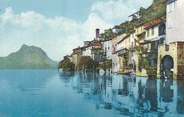 Suisse : LUGANO : Lago De Lugano - Grandia E San Salvatore ( Colorisée ) - Lugano