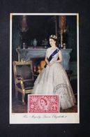 ROYAUME UNI - Carte Maximum De La Reine Elisabeth En 1953 - L 23712 - Carte Massime