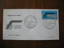 FDC  Enveloppe   République Du Congo    1963  Brazzaville - FDC