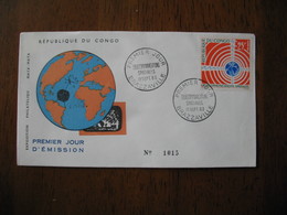 FDC  Enveloppe   République Du Congo    1963  Brazzaville - FDC