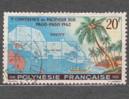 French Polynesia Polinesie 1962 Mi#22 Yvert#17 Used - Used Stamps