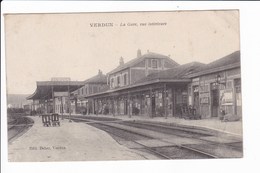 VERDUN - La Gare,vue Intérieure - Verdun