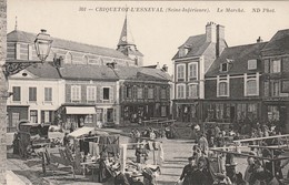 76 Criquetôt L'Esneval. Le Marché - Criquetot L'Esneval