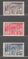 France Colonies, TAAF 1957 Mi#10-12 Mint Never Hinged - Unused Stamps
