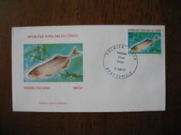 FDC  Enveloppe   République Populaire Du Congo    1977   Brazzaville - FDC