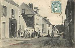 Seine Et Marne -ref-B458- Le Chatelet En Brie - Grande Rue - Magasin - Magasins - Carte Bon Etat - - Le Chatelet En Brie