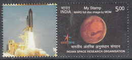 INDIA 2017 MY STAMP  ISRO Indian Space Research Organisation, MNH(**) - Neufs