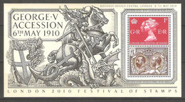 UK 2010 George V Festival Of Stamps OVERPRINT MNH - Neufs