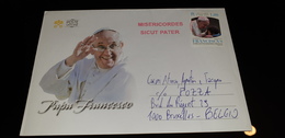 MISERICORDES SICUT PATER 2016 Franciscus Papa Francesco 1 Euro Iubilaeum Misericordiae Vaticano Scv Vatican City - Macchine Per Obliterare (EMA)