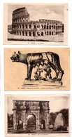 ITALIE . ROME . 3 CARTES POSTALES - Réf. N°20413 - - Colecciones & Lotes