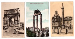 ITALIE . ROME . 3 CARTES POSTALES - Réf. N°20414 - - Colecciones & Lotes