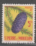 St. Pierre & Miquelon 1958 Mi#388 Mint Never Hinged - Ungebraucht