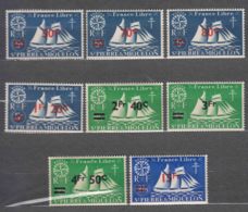 St. Pierre & Miquelon 1945 Mi#330-337 Mint Hinged - Nuevos