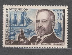 St. Pierre & Miquelon 1963 Mi#402 Mint Hinged - Ungebraucht