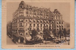 FRANCE / Postcard / Paris / Hotel Commodore / Architecture / 1930 - Photos
