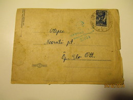 RUSSIA USSR ESTONIA 1945 MILITARY CENSOR 25014 TALLINN LOKSA TO OTEPÄÄ , COVER - LETTER , 0 - Storia Postale