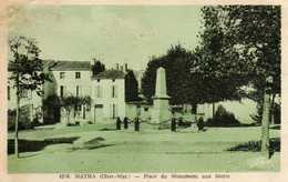MATHA  Place Du Monument Aux Morts - Matha