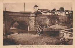 64 - ESPELETTE -  Village Coquet - Le Pont Du Vieux Moulin - Espelette