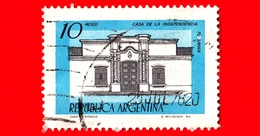 ARGENTINA - Usato - 1980 - Casa Dell'Indipendenza, Tucuman - 10 - Used Stamps