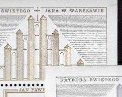 Abart Papst 1979 Polska Bl.75 **+Block 76 I O 52€ Pawel II.in Krakow Hb Ss Architectur Blocs Cover Sheets Bf Poland - Errors & Oddities