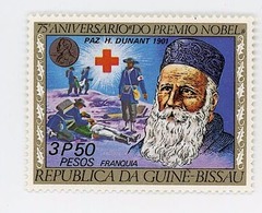 GUINEE BISSAU Croix Rouge, Henri DUNAN, Yvert N° 47* MLH - Rode Kruis