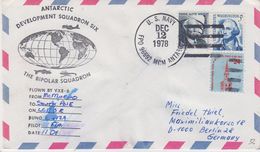 USA 1978 Antarctic Development Squadron Six Flight From McMurdo To South Pole Ca Dec 12 1978 (41916) - Polar Flights