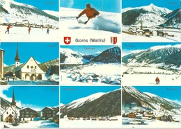 Goms - 9 Winterbilder            Ca. 1970 - Goms
