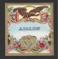 Etiquette  Boite De Cigares -  Aiglon  -   11.3 X 12.3 Cm - Etiquettes