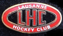 LHC - LAUSANNE HOCKEY CLUB - HOCKEY SUR GLACE SUISSE -    (ROSE) - Sports D'hiver