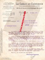 75- PARIS- LETTRE LE CREDIT DU COMMERCE- JULES GRANGER-129 BD. SEBASTOPOL- 1931 - Banque & Assurance