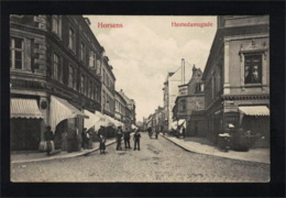 DE1956 - DENMARK - HORSENS - HESTEDAMSGADE - STREET W/ SHOP FRONTS - Denmark