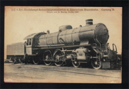 DE1952 - DENMARK - TRAIN, SCHNELLZUGZUGLOKOMOTIVE - BUILT BY BORNIG 1921 - Denmark