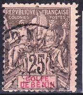 Benin 1893 Yvert 27, Mi 24 Oblitéré O, Je Vends Ma Collection! - Usados