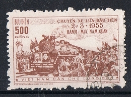 VIETNAM DU NORD N°92  Train - Vietnam