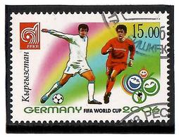 Kyrgyzstan.Football Germany 2006. 1v: 15.00  Michel # 461  (oo) - Kirghizistan