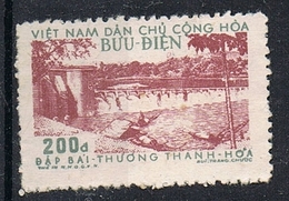 VIETNAM DU NORD N°113 Neuf  Barrage - Viêt-Nam