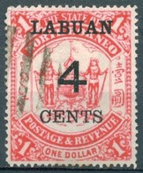 Labuan - 1895 - Yt 57 - Type De Bornéo - Oblitéré - Borneo Del Nord (...-1963)