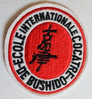 écusson Rare Brodé école Internationale COCATRE De Bushido Arts Martiaux - Kampfsport