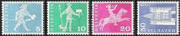 Schweiz Suisse 1964: Rollenmarken Leuchtstoff Rouleaux Coils Zu 355/363RL Mi 696/704Ry Yv 643/651 ** MNH (Zu CHF 12.00) - Rollen