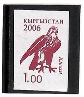 Kyrgyzstan . Definitive 2006 (Falcon). Imperf 1v: 1.00 Michel # 459b - Kirghizistan