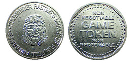 04041 GETTONE TOKEN JETON FICHA ARCADE AMUSEMENT CENTER COMMANDER RAGTIME’S MIDWAY OF FUN FOOD AND GAMES - Other & Unclassified