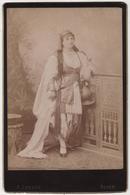 Photo Originale De Cabinet XIXème Femme Juive ? Par Leroux Alger - Oud (voor 1900)