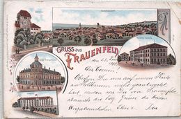 Gruss Aus Frauenfeld - Litho - Etat, Voir Scanner - Frauenfeld