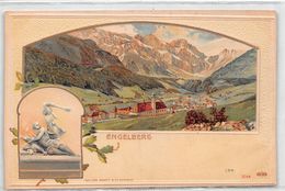 Engelberg - Litho - Gaufrée - Engelberg