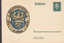 Deutsches Reich Postal Stationery Ganzsache Entier 8 Pf. OBERSCHLESIEN 1921-1931 (Unused) - Tarjetas